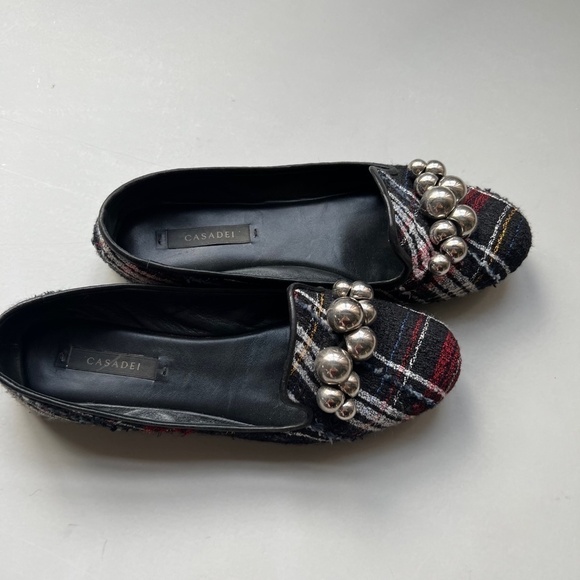 Casedei Flats, Plaid Material - Picture 3 of 9